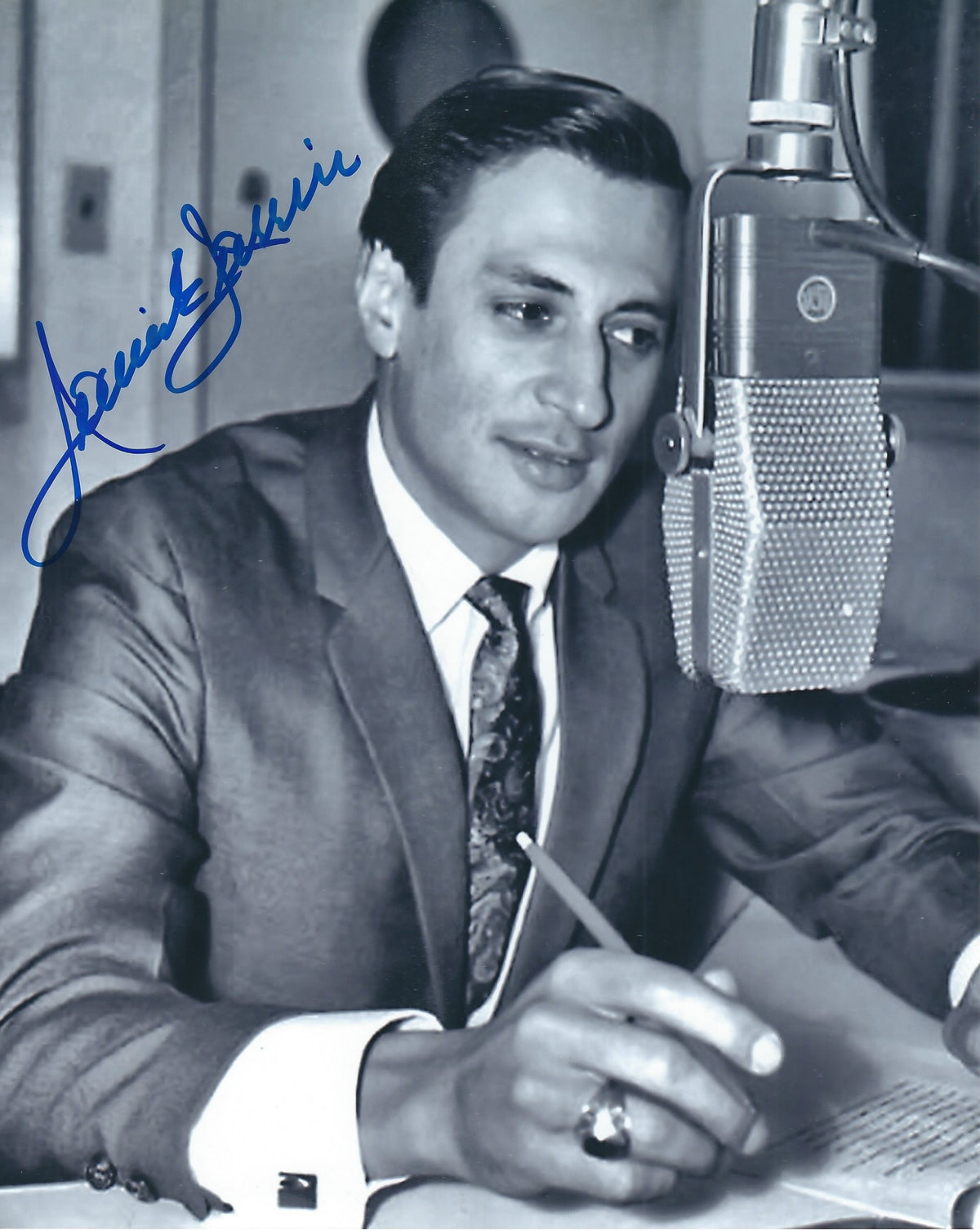 Autographed JAIME JARRIN  8X10  Los Angeles Dodgers photo