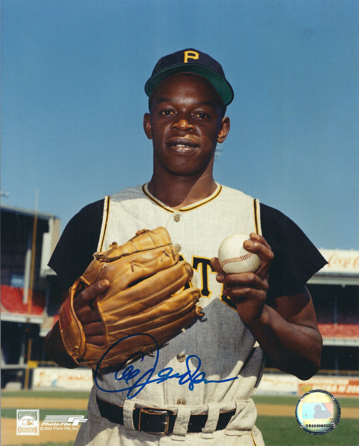 AUTOGRAPHED AL JACKSON 8x10 Pittsburgh Pirates Photo