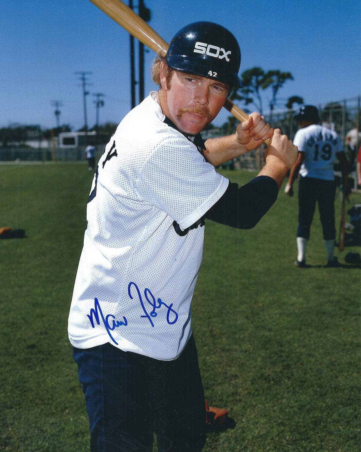 AUTOGRAPHED MARV FOLEY 8X10 Chicago White Sox Photo