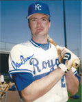 AUTOGRAPHED DAVE OWEN 8X10 Kansas City Royals Photo