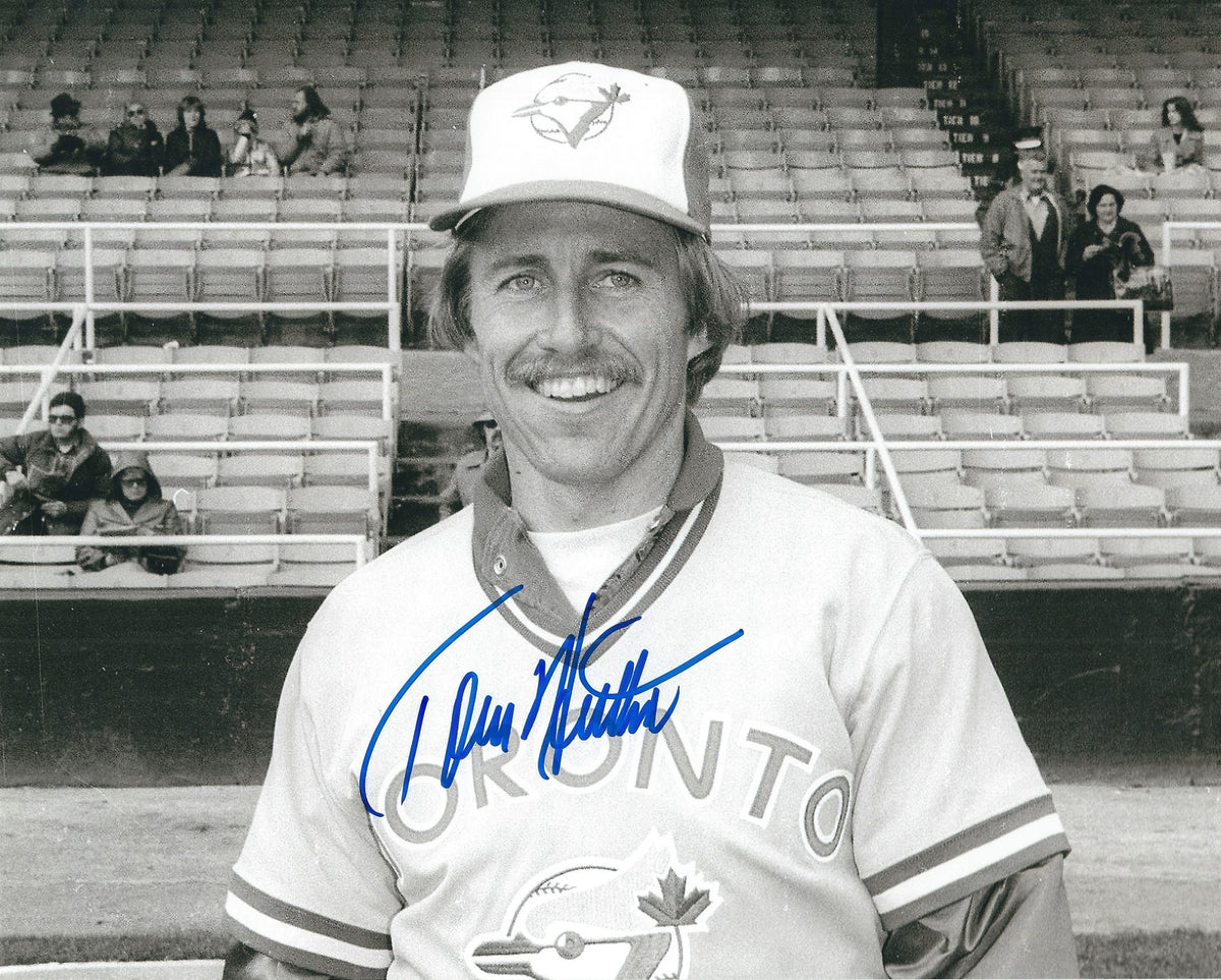 AUTOGRAPHED TOMMY HUTTON 8X10 Toronto Blue Jays photo