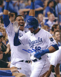 AUTOGRAPHED PAULO ORLANDO 8X10 Kansas City Royals Photo