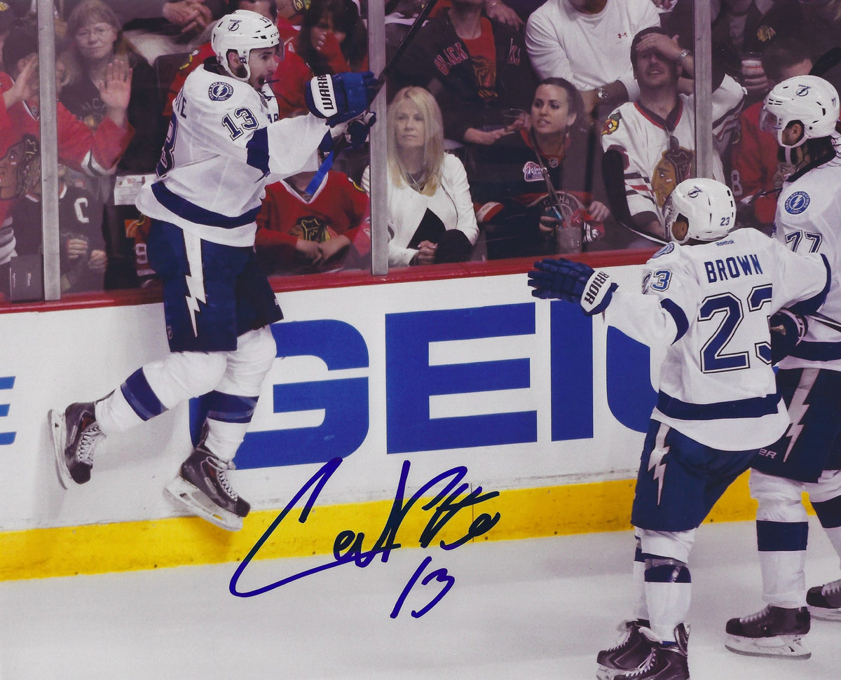 Autographed CEDRIC PAQUETTE 8x10 Tampa Bay Lightning Photo