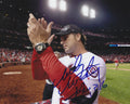AUTOGRAPHED  MIKE MATHENY 8X10 St. Louis Cardinals photo