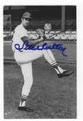Autographed STEVE CARLTON BxW Rowe Post Card