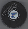 Autographed GARRY UNGER St. Louis Blues Hockey Puck