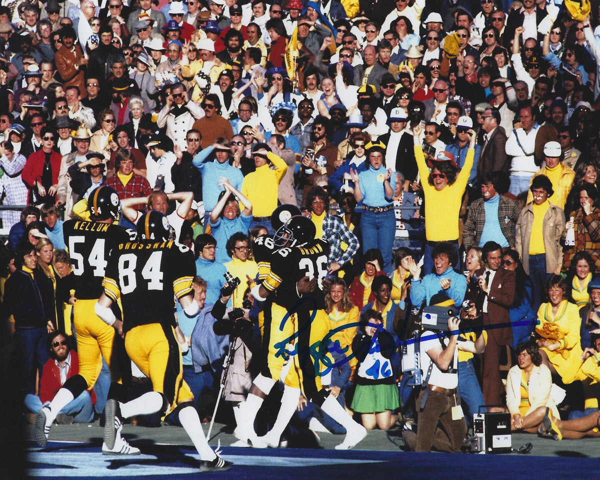 Autographed REGGIE HARRISON 8X10 Pittsburgh Steelers Photo