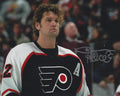 Autographed DERIAN HATCHER 8x10 Philadelphia Flyers Photo