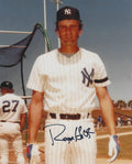 AUTOGRAPHED ROGER HOLT 8X10 New York Yankees Photo