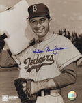 AUTOGRAPHED RANSOM JACKSON 8x10 Brooklyn Dodgers photo