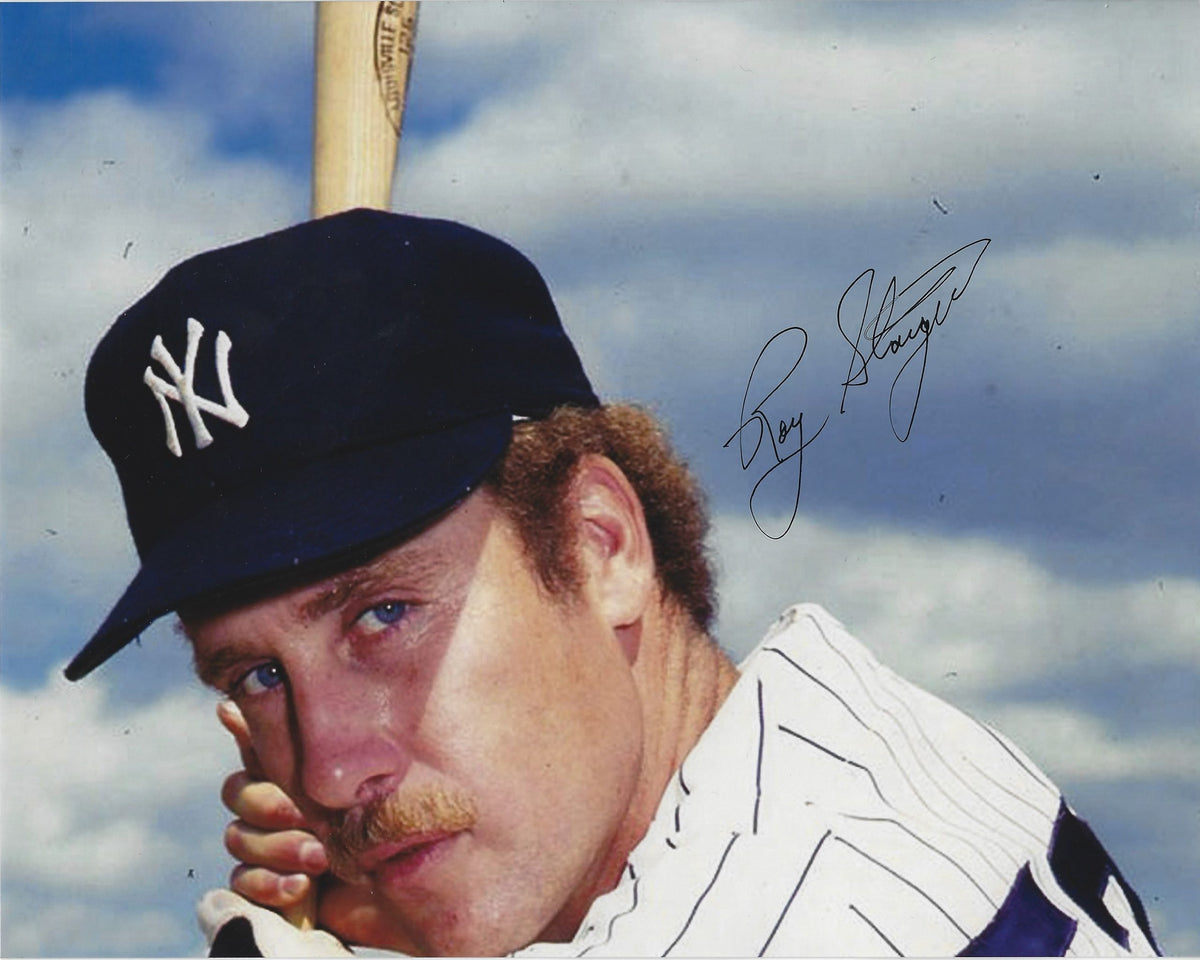 AUTOGRAPHED ROY STAIGER 8x10 New York Yankees Photo