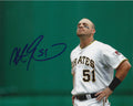 AUTOGRAPHED STEVE PEARCE 8x10 Pittsburgh Pirates Photo