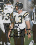 Autographed BRIAN BRENNAN 8X10 San Diego Chargers photo
