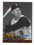 Autographed BILL MAZEROSKI 2005 Upper Deck Sweet Spot Classics Card