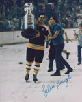 AUTOGRAPHED JOHN BUCYK 8x10 Boston Bruins Photo