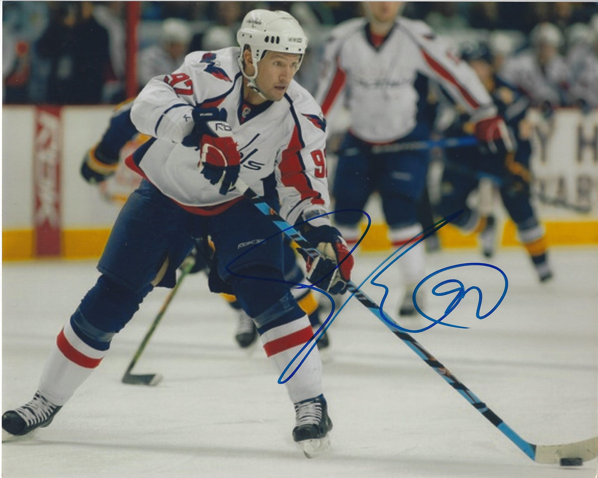 Autographed MICHAEL NYLANDER 8x10 Washington Capitals Photo