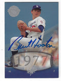 Autographed BURT HOOTON 2004 Upper Deck Timeless Teams Card