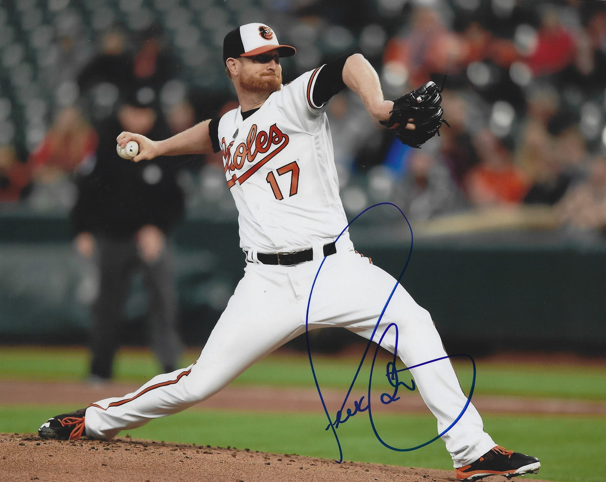 AUTOGRAPHED ALEX COBB 8X10 Baltimore Orioles Photo