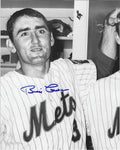 AUTOGRAPHED BILLY COWAN 8x10 New York Mets Photo