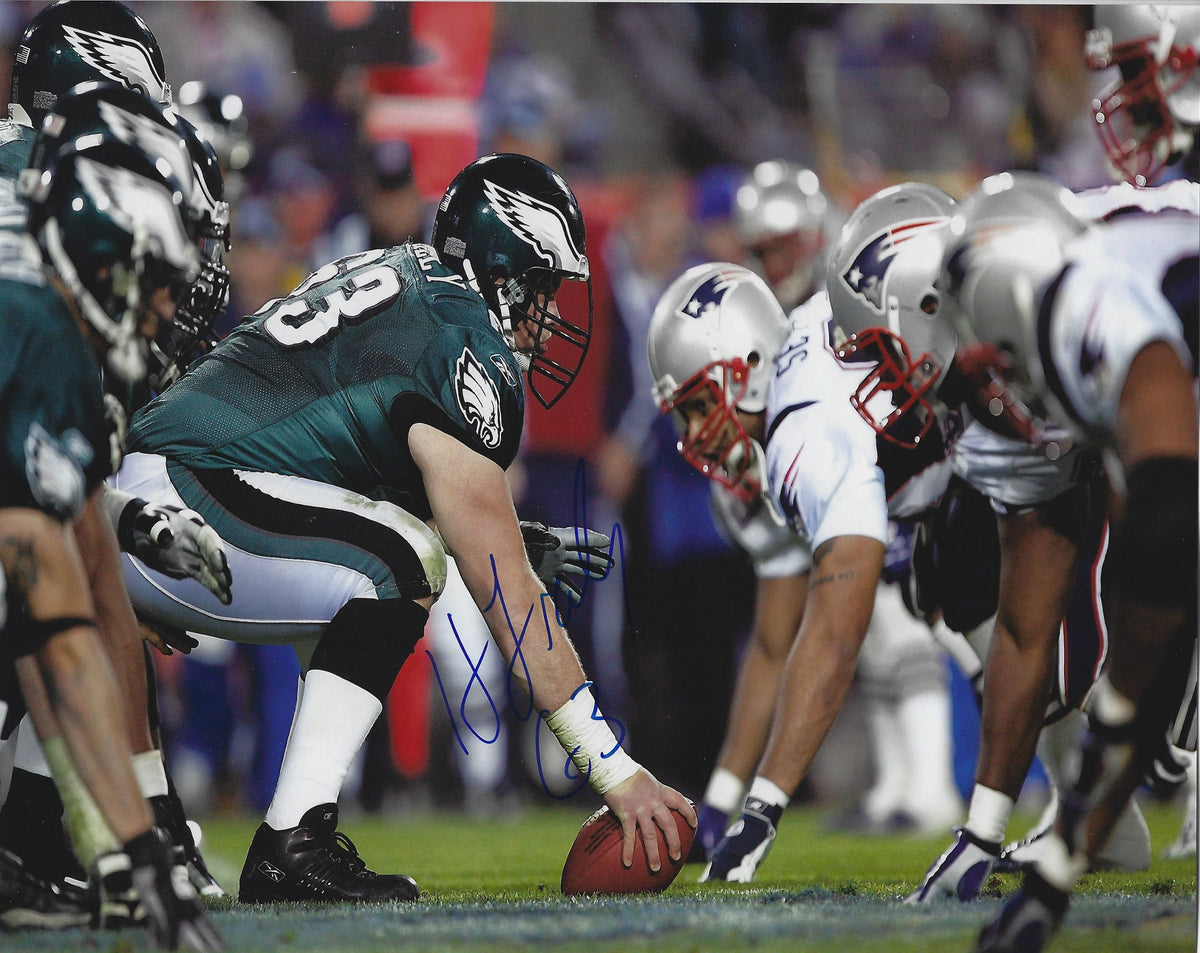 Autographed HANK FRALY 8X10 Philadelphia Eagles Photo