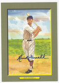 Autographed RICK FERRELL WASHINGTON SENATORS Perez-Steele Great Moments Card
