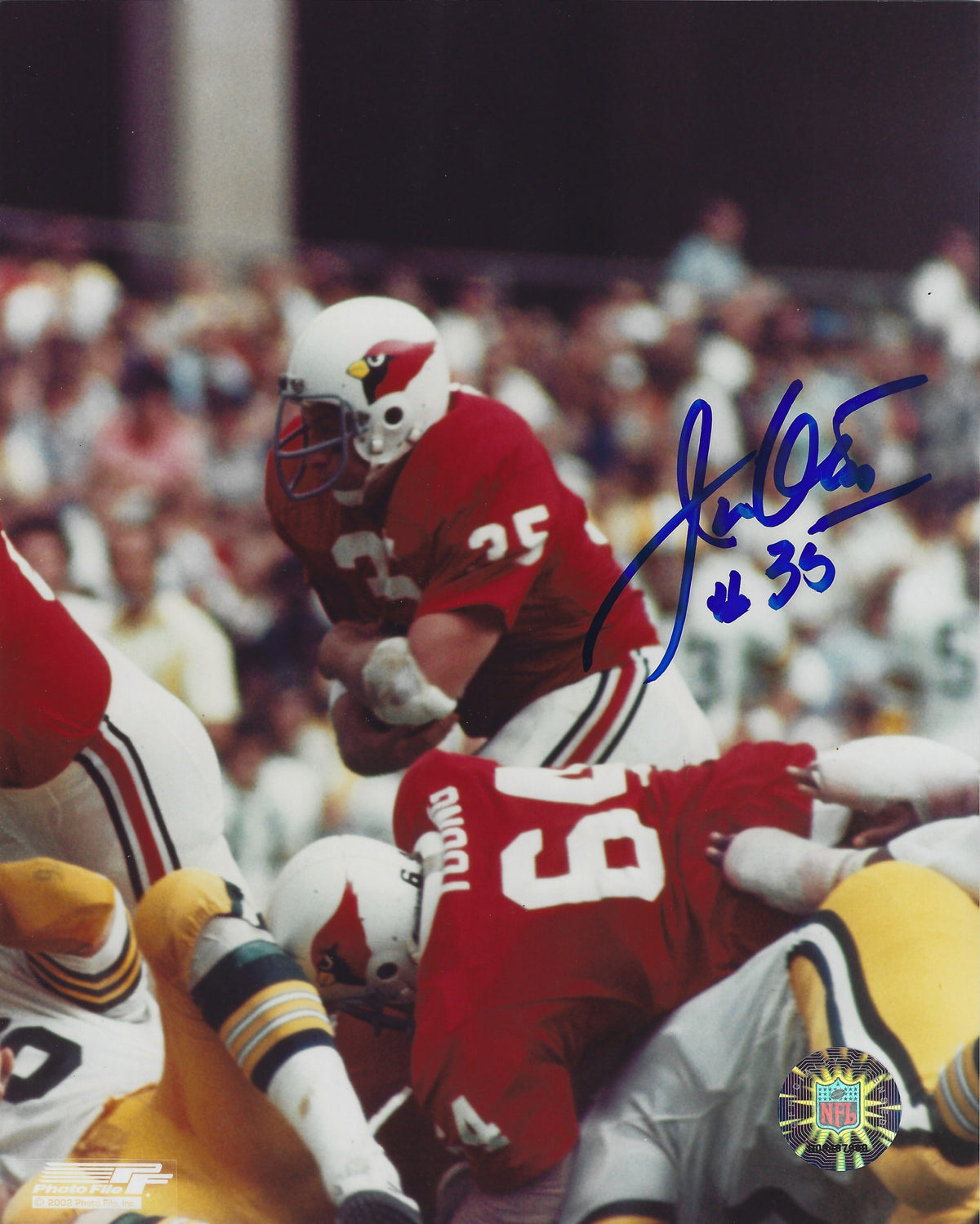 Autographed JIM OTIS 8x10 St. Louis Cardinals Photo