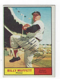 Autographed BILLY MUFFETT 1961 TOPPS Card