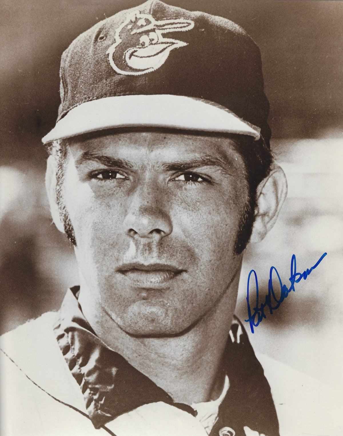 AUTOGRAPHED PAT DOBSON 8x10 Baltimore Orioles photo