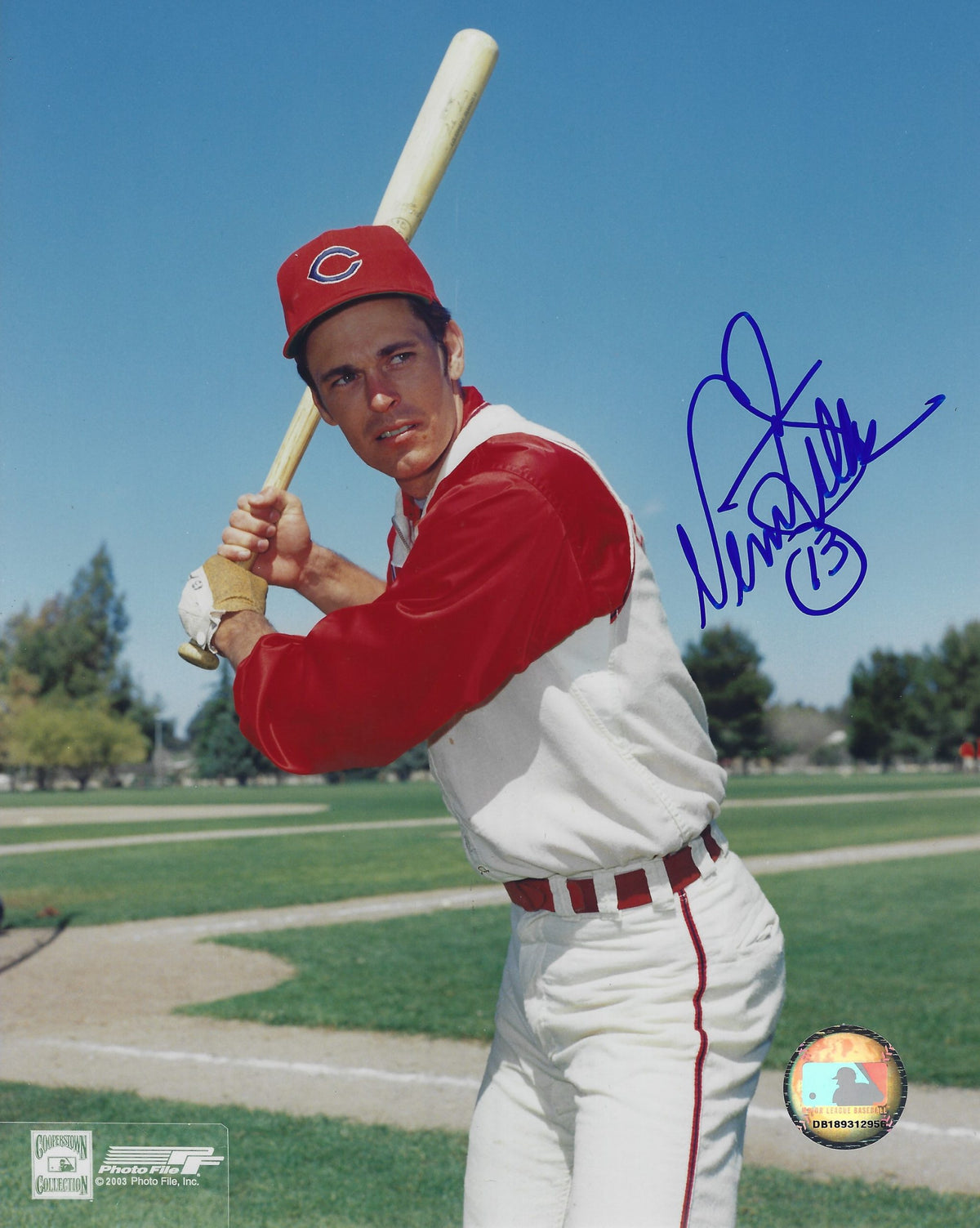 AUTOGRAPHED VERN FULLER 8x10 Cleveland Indians Photo