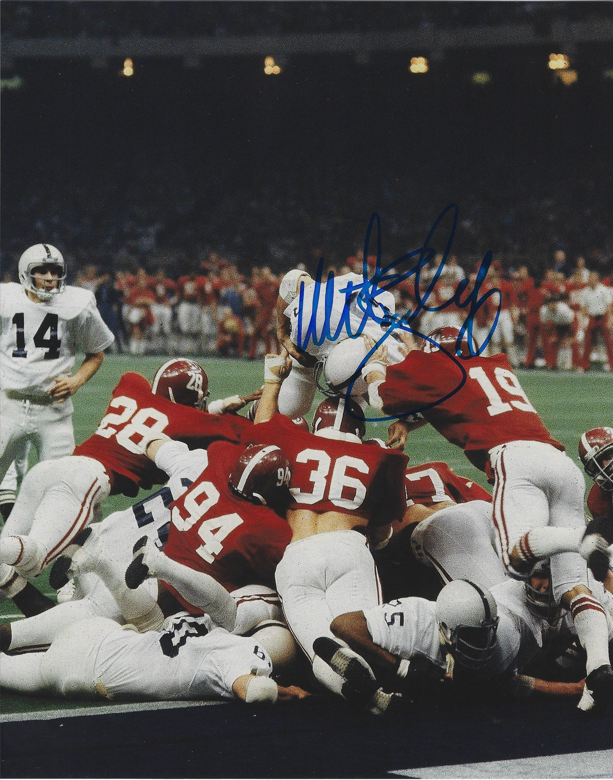 Autographed MATT SUHEY 8X10 Penn State University Photo
