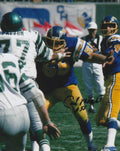 Autographed CARL MAUCK 8X10 San Diego Chargers Photo