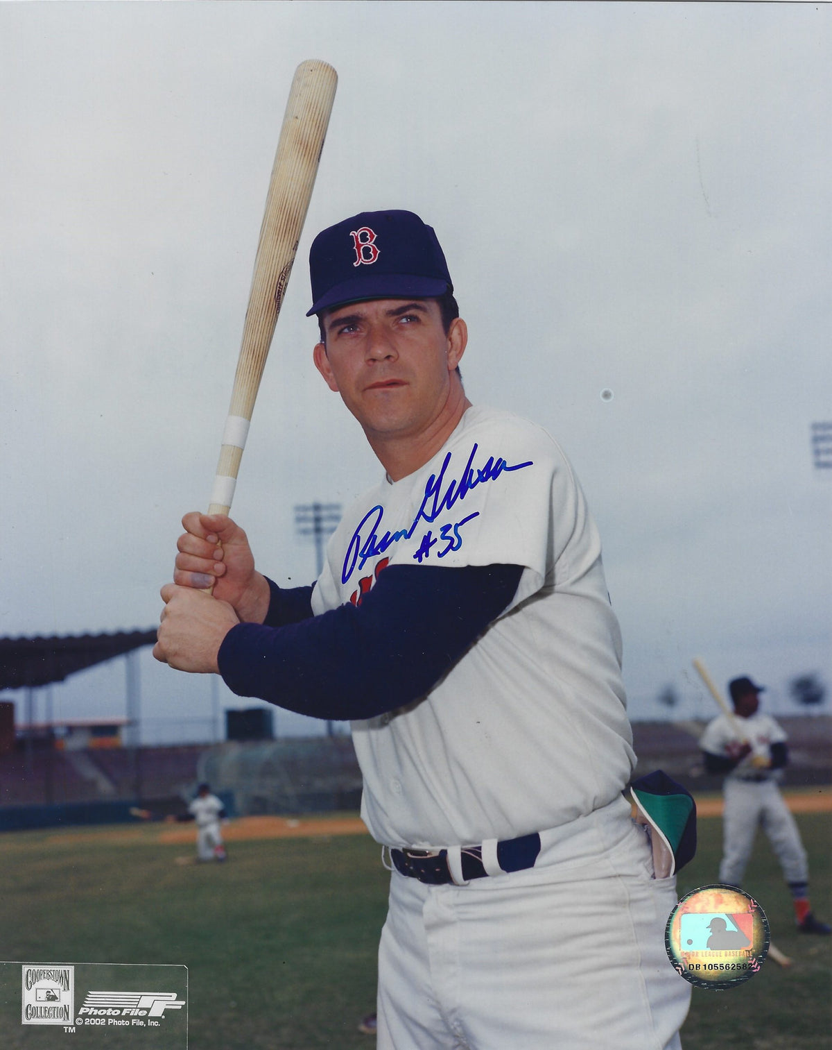 AUTOGRAPHED RUSS GIBSON 8x10 Boston Red Sox photo