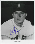 Autographed MIKE RYAN 8x10 Boston Red Sox Photo