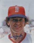 AUTOGRAPHED JIM WILLOUGHBY 8X10 Boston Red Sox photo