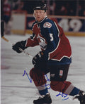 Autographed MIKE KEANE 8X10 Colorado Avalanche Photo