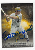 Autographed BILL MAZEROSKI 2016 Topps Walk off Wins Pittsburgh Pirates Card #WOW4