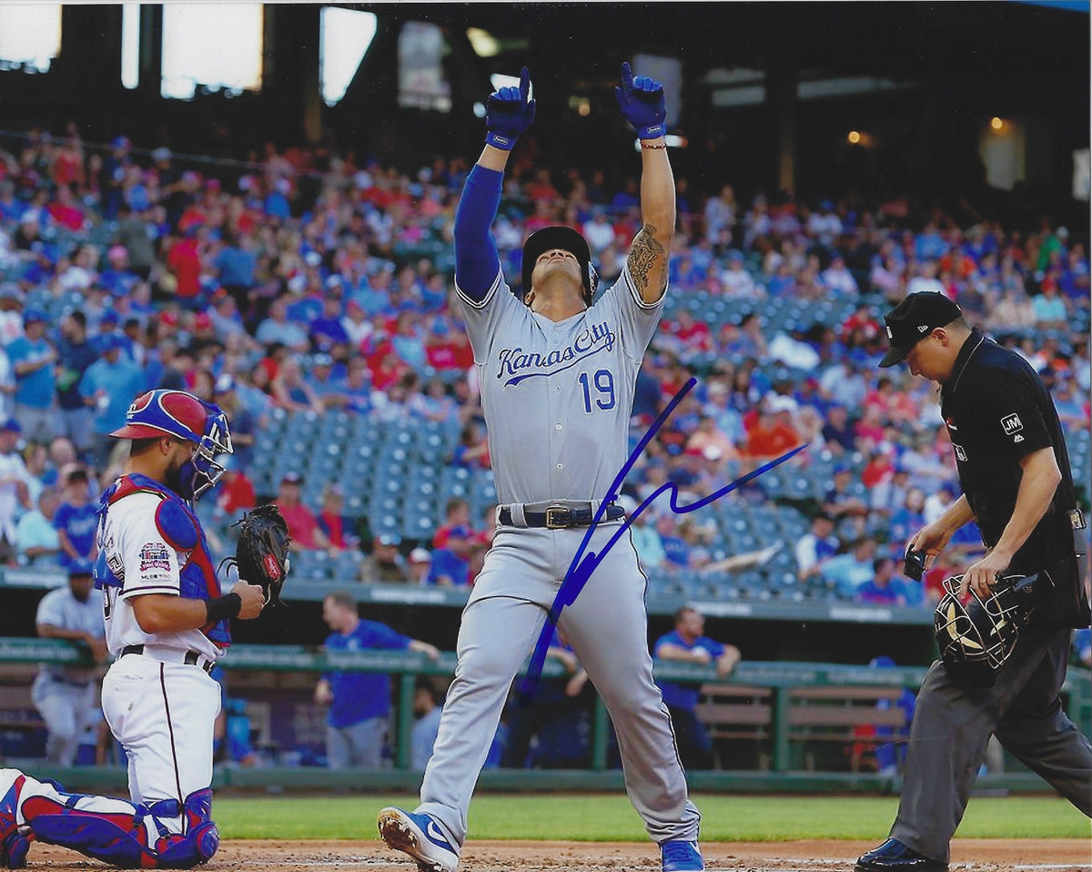 AUTOGRAPHED CHESLOR CUTHBERT 8X10 Kansas City Royals Photo