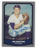 Autographed JIM BOUTON 1988 Pacific Legends Card #20