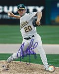 AUTOGRAPHED HUSTON STREET 8x10 Oakland A's Photo