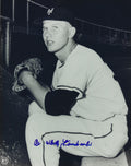 AUTOGRAPHED WHITEY KONIKOWSKI 8x10 New York Giants Photo