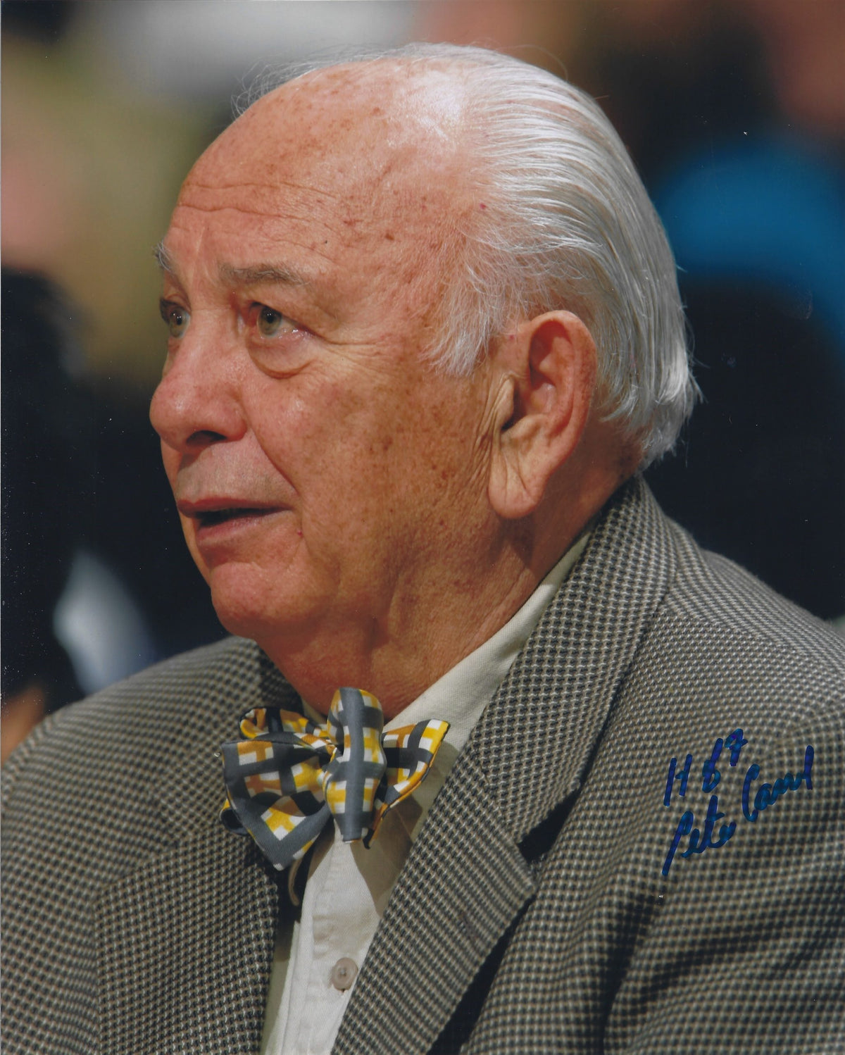 Autographed PETE CARRIL 8X10 Princeton Tigers photo