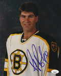 Autographed RAY BOURQUE 8X10 Boston Bruins Photo JSA