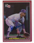 Autographed 1984 BOB HORNER Donruss Action All Star Card