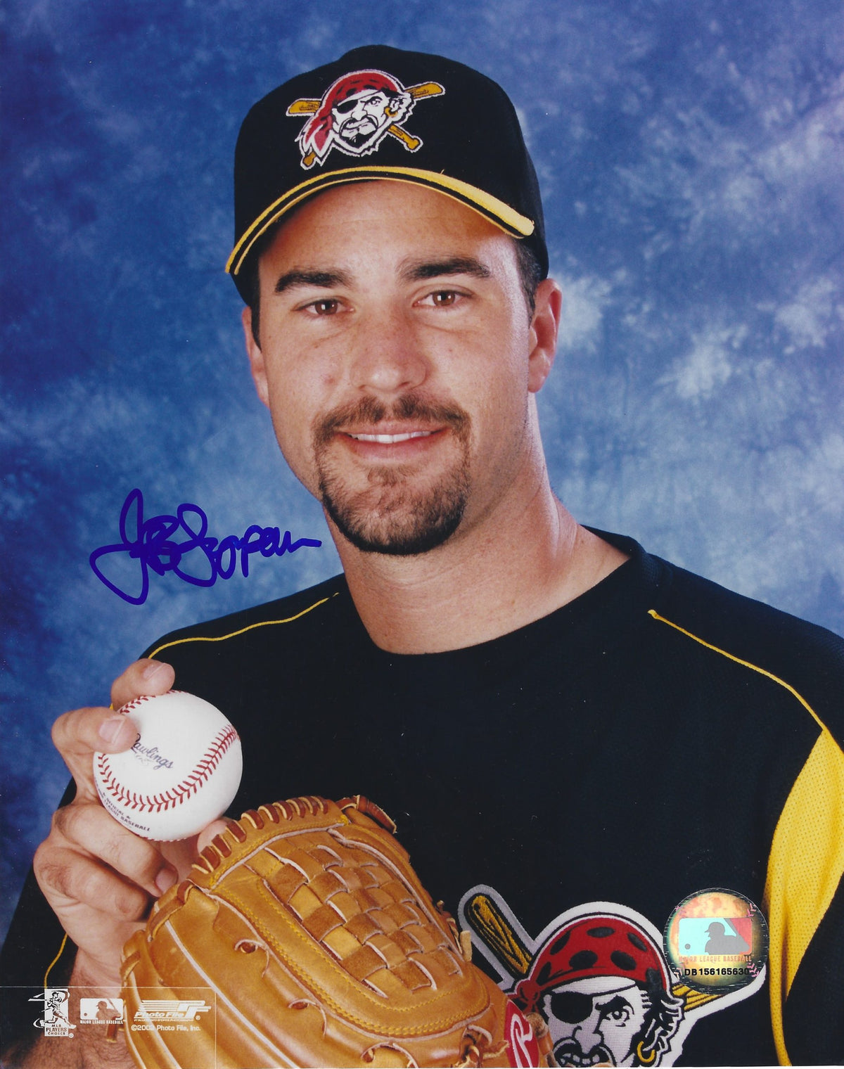 AUTOGRAPHED JEFF SUPPAN 8X10 Pittsburgh Pirates Photo