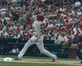 AUTOGRAPHED LARRY BIGBIE 8x10 St. Louis Cardinals Photo JSA