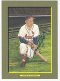 Autographed ENOS SLAUGHTER St. Louis Cardinals Perez-Steele Great Moments Card