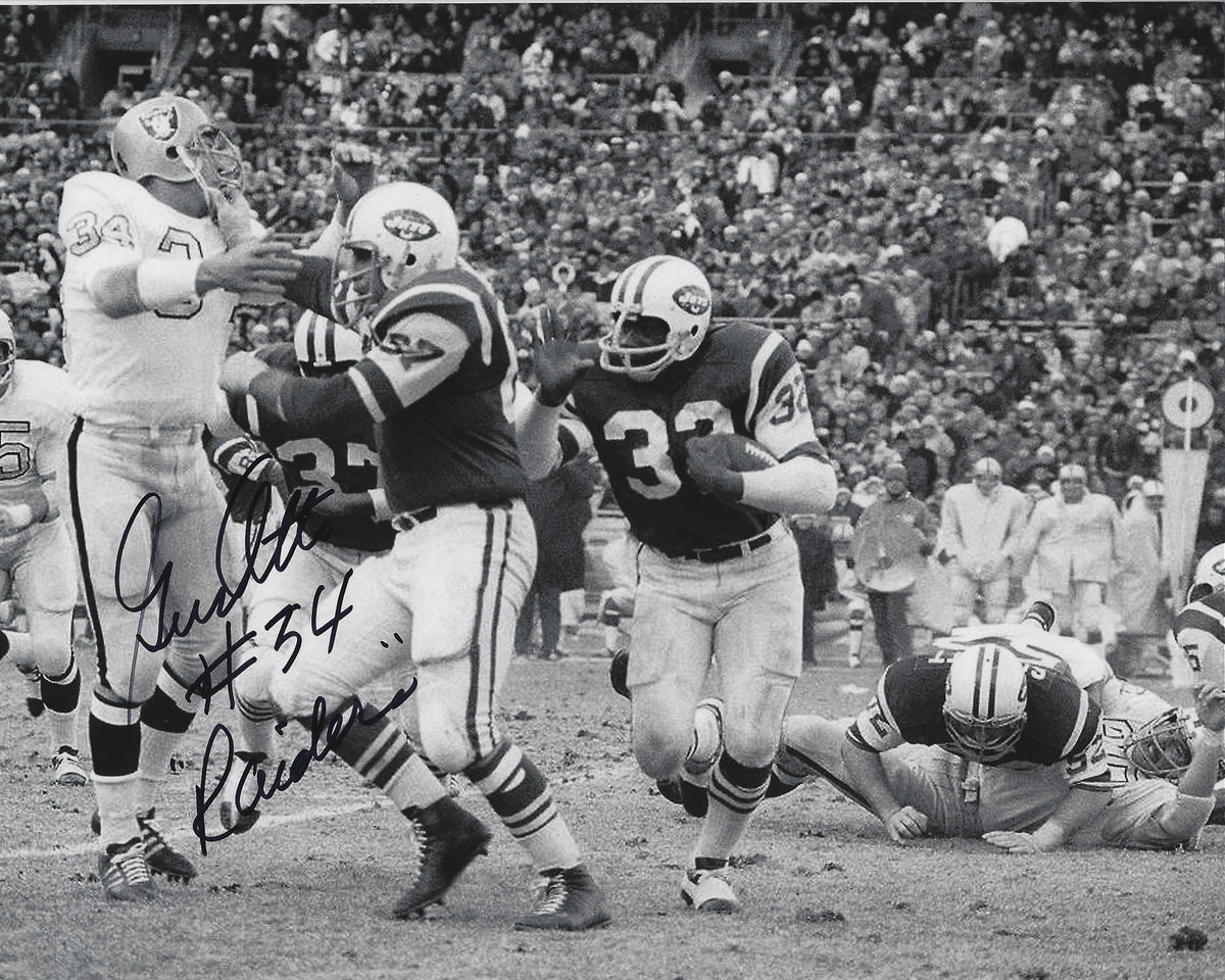 Autographed  GUS OTTO 8X10 Oakland Raiders photo