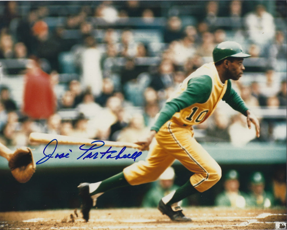 AUTOGRAPHED JOSE TARTABULL 8x10 Kansas City A's Photo