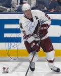 Autographed MIKE JOHNSON 8x10 Phoenix Coyotes 8x10 Photo
