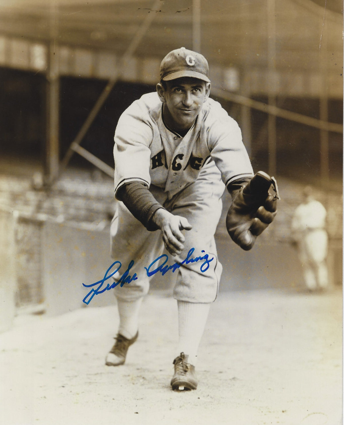Autographed LUKE APPLING 8x10 Chicago White Sox Photo